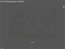 Tablet Screenshot of paulelliottphotography.com